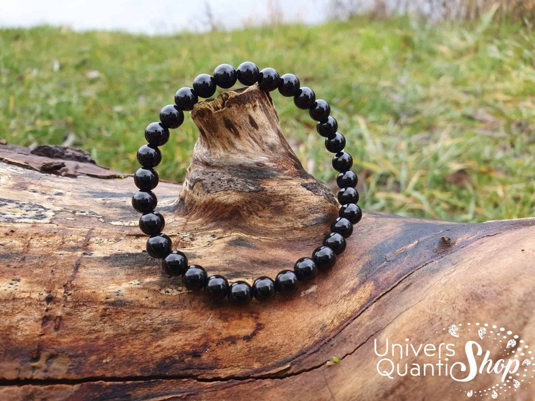 Qualité excellente Onyx noire pierre roulée 2 à 2,5 cm 