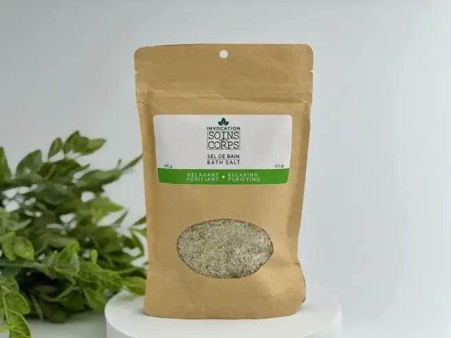 sel de bain utilisation, sel de bain relaxant et purifiant au chiiyaam