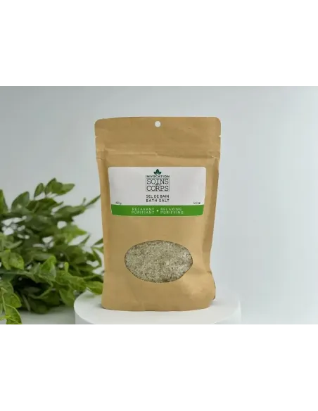sel de bain utilisation, sel de bain relaxant et purifiant au chiiyaam
