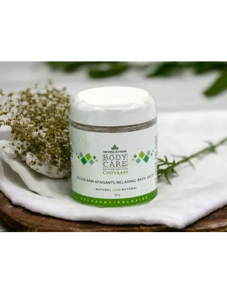 sel de bain chiiyaam - fabrication artisanale - pot de 115g