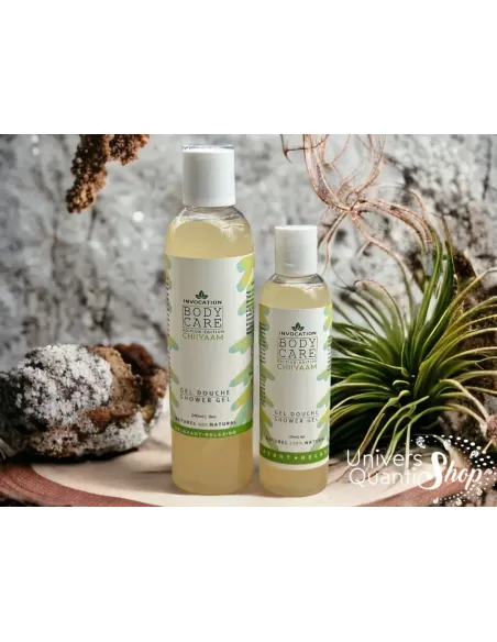 gel douche pour le corps naturel, ingrédients naturels, flacon de 120 et 240ml