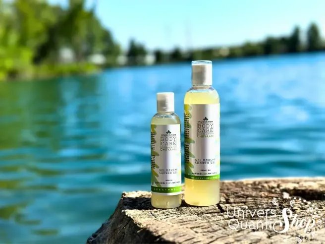 gel douche chiiyaam apaisant et relaxant, gel douche corporel d'origine naturelle