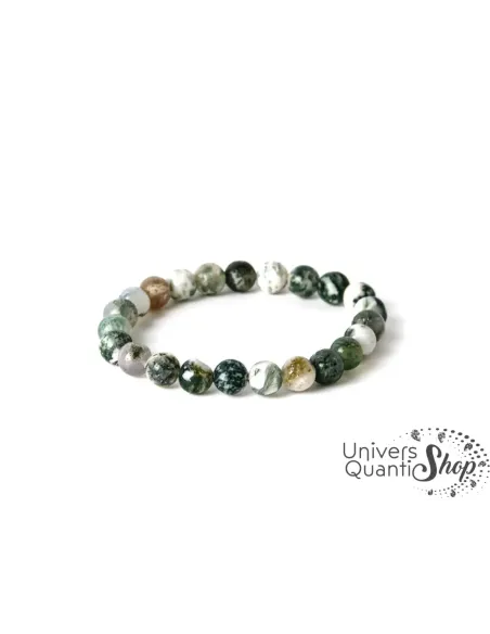 Bracelet agate arbre, pierre naturelle régénératrice Bracelet agate arbre, pierre naturelle régénératrice