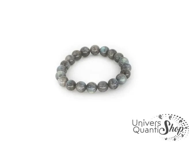 recharger labradorite - pierre du soignant, pierre de protection en bracelet de 10mm