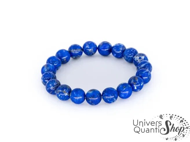 bracelet lapis lazuli - lapis lazuli bracelet 10 mm