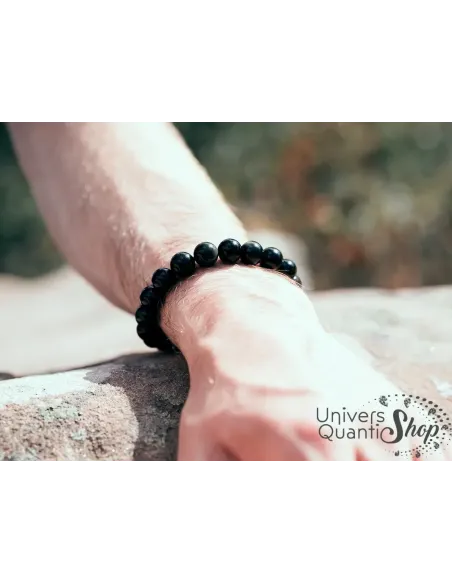 obsidienne oeil celeste noir, obsidienne oeil celeste lithothérapie, pierre d'ancrage