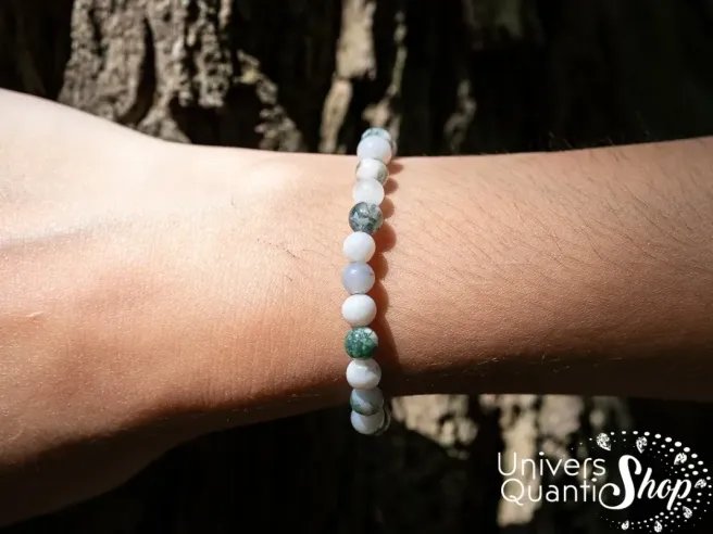 agate arbre bienfaits - bracelet agate arbre - agate arbre rechargement