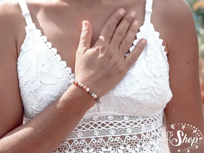 agate botswana bracelet, vertus agate botswana - univers quantic shop