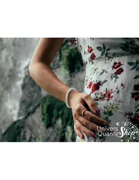 bracelet aigue marine - douceur - confiance- pierre d'eau