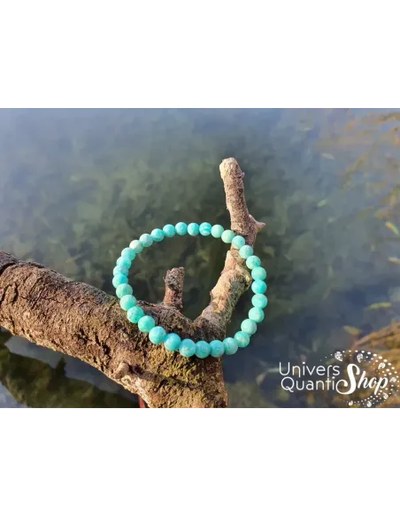 Bracelet Amazonite – Pierre de Vérité – Qualité AAA – Boule 6mm Bracelet Amazonite – Pierre de Vérité – Qualité AAA – Boule 6mm