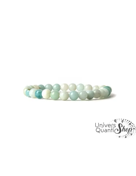 bracelet amazonite, pierre bleue de vérité bracelet amazonite, pierre bleue de vérité
