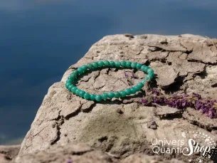 amazonite de russie - bracelet lithotherapie - vue nature