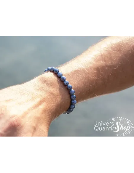 saphir bleu prix bracelet pierre précieuse porté au poignet homme