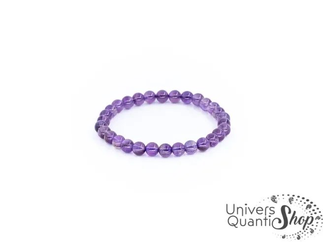 améthyste vertus bracelet lithothérapie : pierre violette pour la créativité