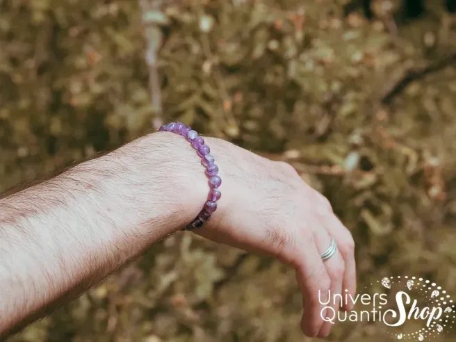 rechargement améthyste - amethyste chevronné - pierre fine violette