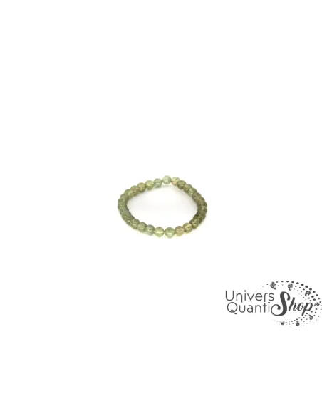 pierre apatite verte bracelet, apatite verte purification