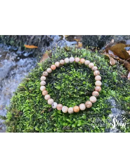 bois fossile lithothérapie - bracelet en bois fossilisé