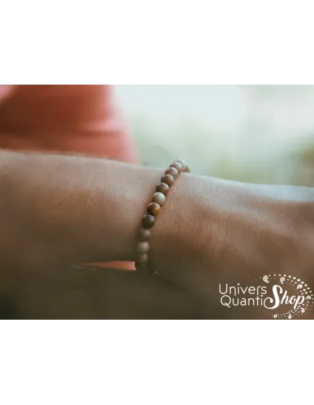 bois fossile bracelet - bois fossilisé prix - bois fossile pierre naturelle - pierre d'ancrage