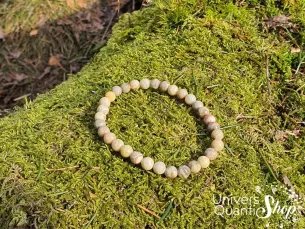 Bracelet Corail Fossile – Pierre de Restructuration – Qualité AB – Boule 6mm