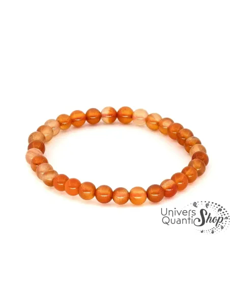 pierre precieuse orange, bracelet cornaline vertus