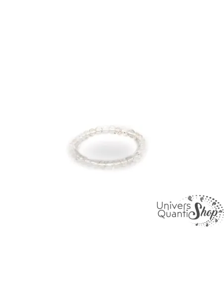 Bracelet de quartz - Cristal de roche, pierre d'énergie Bracelet de quartz - Cristal de roche, pierre d'énergie
