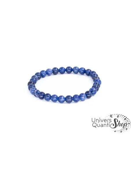 propriétés sodalite bracelet boule 6mm qualité AA sur fond blanc propriétés sodalite bracelet boule 6mm qualité AA sur fond blanc