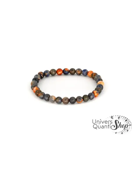 sodalite pierre en bracelet 6mm qualité A+ de Namibie sur un fond blanc sodalite pierre en bracelet 6mm qualité A+ de Namibie sur un fond blanc