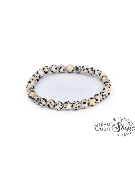 jaspe dalmatien bracelet, jaspe dalmatien signification, jaspe dalmatien lithothérapie