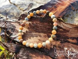 Bracelet Jaspe Océan – renforce la memoire – Qualité A+