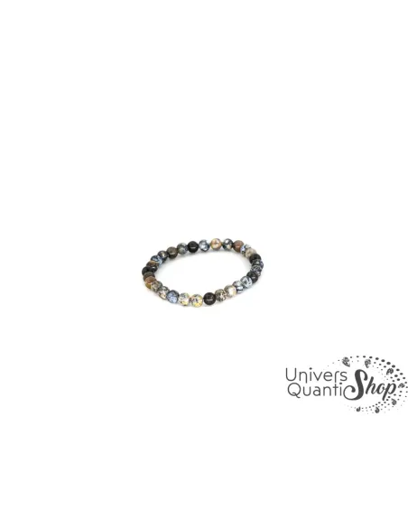 jaspe ocean bleu bracelet - signification de la pierre jaspe ocean bleu