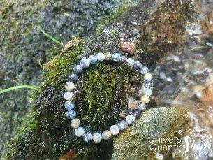 Bracelet Jaspe Océan Bleu – renforce la memoire – Qualité A+