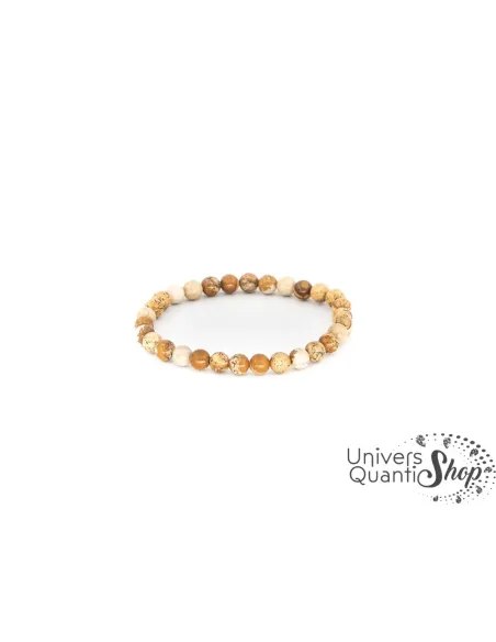 jaspe paysage bracelet - pierre beige lithothérapie jaspe paysage bracelet - pierre beige lithothérapie