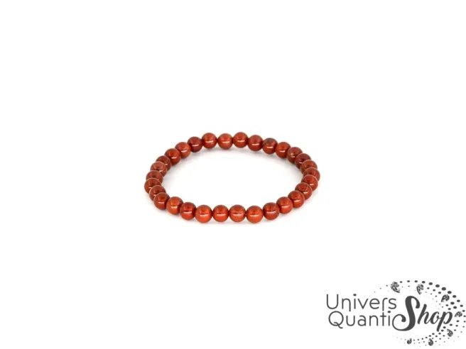 bracelet jaspe rouge protection, jaspe rouge propriétés