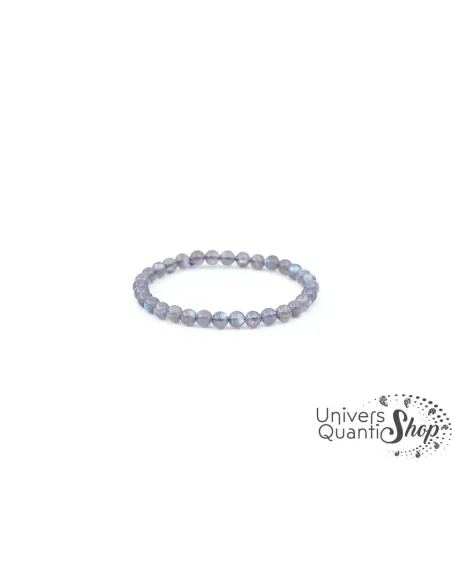 recharger labradorite, bracelet lithotherapie en labradorite avec de jolis reflets - pierre du soignant