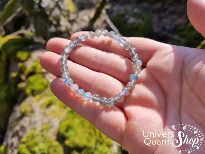 acheter bracelet labradorite extra qualité AAA 6mm