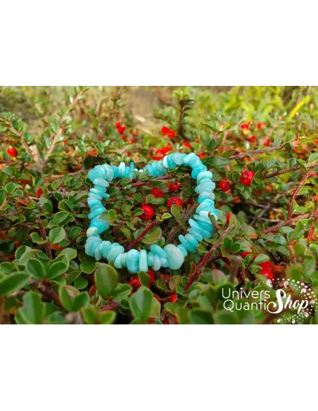 Bracelet Amazonite – Pierre d'harmonie – Qualité AA – Baroque Bracelet Amazonite – Pierre d'harmonie – Qualité AA – Baroque
