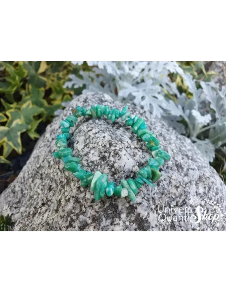 Bracelet Amazonite – Pierre de Vérité – Qualité A – Baroque Bracelet Amazonite – Pierre de Vérité – Qualité A – Baroque
