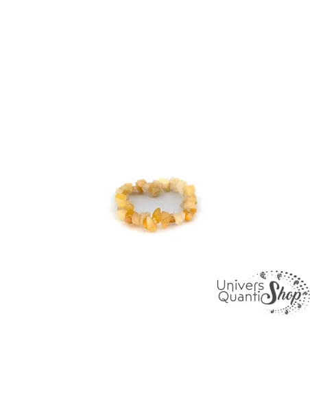 Bracelet d'aventurine jaune, pierre de la sérénité
