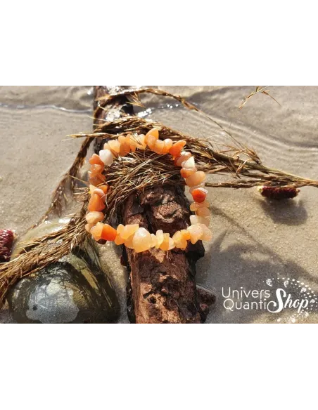 Bracelet Aventurine Orange – Pierre du Bien-Être – Qualité A – Baroque Bracelet Aventurine Orange – Pierre du Bien-Être – Qualité A – Baroque