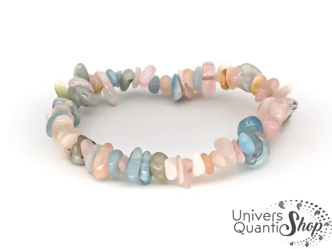 le beryl pierre precieuse - beryl en bracelet baroque