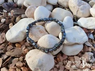 Bracelet Hématite – augmente magnetisme – Qualité A – Baroque