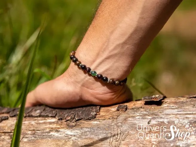 bracelet homme amour apollon création univers quantic shop 6mm fait sur mesure poignet homme