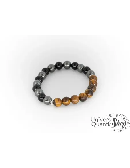 bracelet bouclier protecteur strasbourg 8mm sur fond blanc qualité A