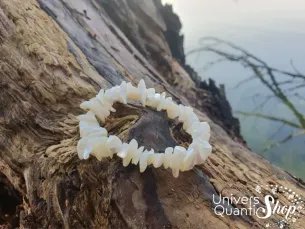 Bracelet Nacre – soulage des migraines – Qualité A – Baroque