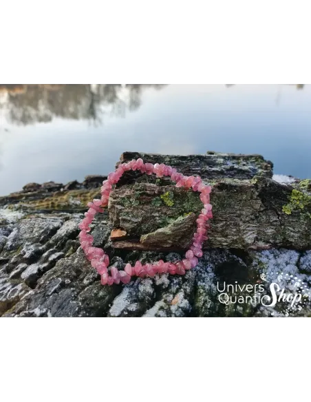 Bracelet Tourmaline Rose – soulage les peines amoureuses – Qualité A – Baroque Bracelet Tourmaline Rose – soulage les peines amoureuses – Qualité A – Baroque