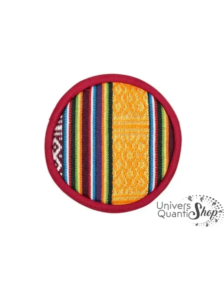 coussin plat tribal de différentes couleurs, coussin pour poser son bol tibétain chantant coussin plat tribal de différentes couleurs, coussin pour poser son bol tibétain chantant