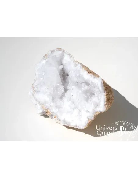 geode quartz bienfaits en lithothérapie géode de 80mm du maroc