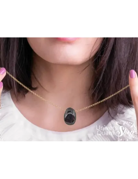 pendentif pierre grenat rouge qualité A+ - boutique de lithothérapie univers quantic shop