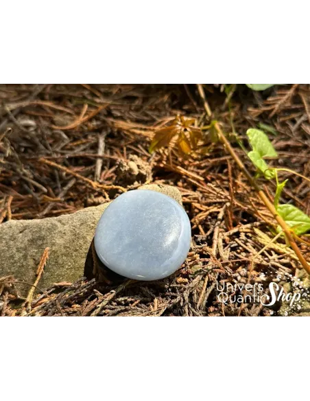 Pierre Plate Angélite Bleue - Univers Quantic Shop