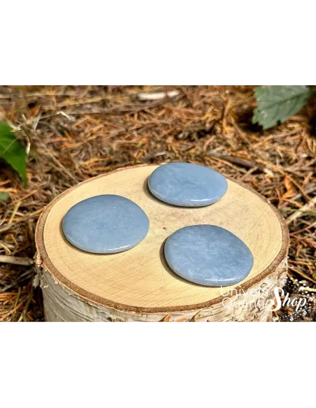 Pierre Plate Angélite Bleue - Univers Quantic Shop